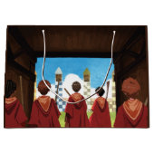 HARRY POTTER™ en het GRYFFINDOR™ QUIDDITCH™-team Groot Cadeauzakje (Voorkant)