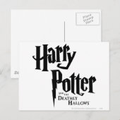Harry Potter en het Logo van de Relieken van de Do Briefkaart (Voorkant / Achterkant)