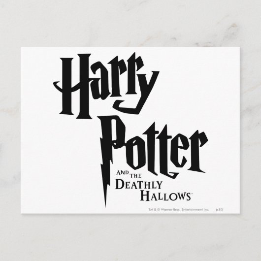 Harry Potter en het Logo van de Relieken van de Do Briefkaart (Voorkant)