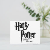 Harry Potter en het Logo van de Relieken van de Do Briefkaart (Staand voorkant)