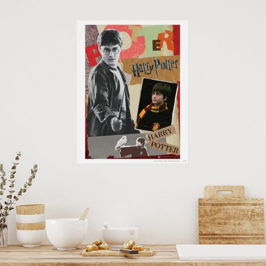 Harry Potter en nu Poster (Keuken)