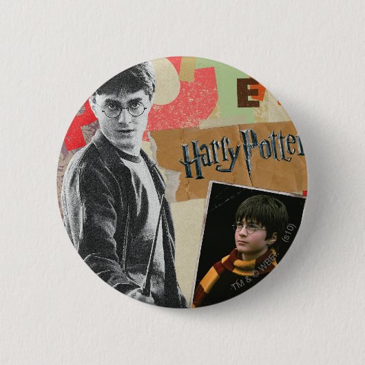 Harry Potter en nu Ronde Button 5,7 Cm (Voorkant)