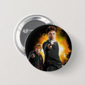 Harry Potter en Ron Weasely Ronde Button 5,7 Cm (Voorkant /achterkant)