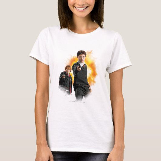 Harry Potter en Ron Weasely T-shirt (Voorkant)