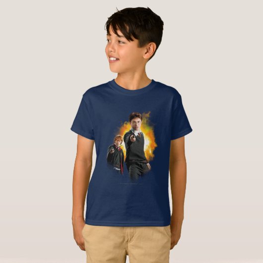 Harry Potter en Ron Weasely T-shirt (Voorkant volledig)