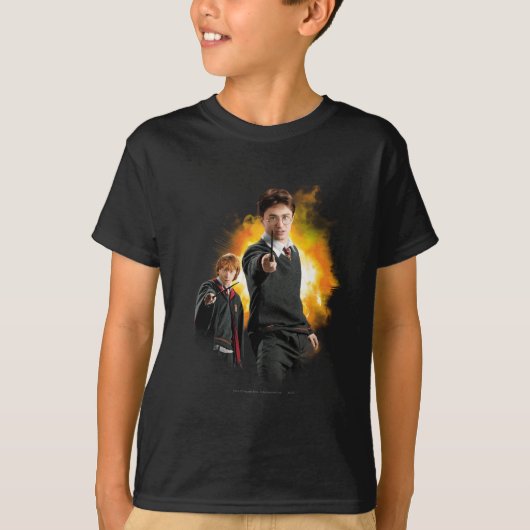 Harry Potter en Ron Wemel T-shirt (Voorkant)