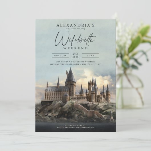 Harry Potter | Feest na de Ring Bruidsmeisjes Kaart (Staand voorkant)