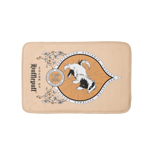 HARRY POTTER™ | FFLEPUFF™ Crest van Fijne schets Badmat (Voorkant)