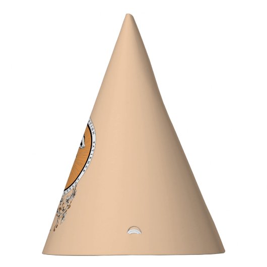 HARRY POTTER™ | FFLEPUFF™ Crest van Fijne schets Feesthoedjes (Rechts)