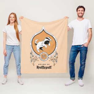 HARRY POTTER™   FFLEPUFF™ Crest van Fijne schets Fleece Deken