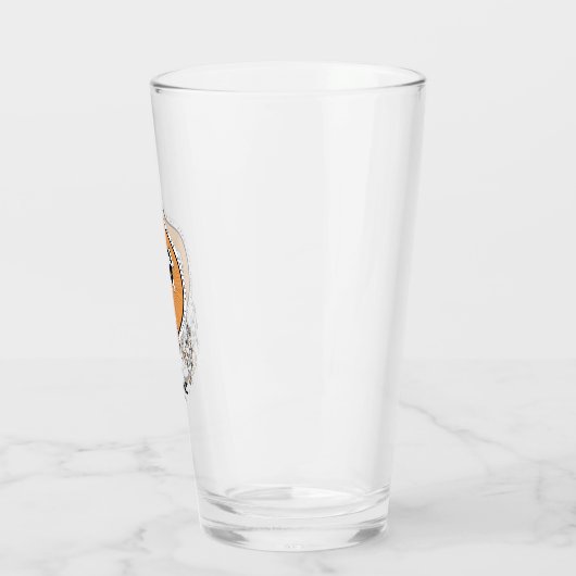 HARRY POTTER™ | FFLEPUFF™ Crest van Fijne schets Glas (Links)