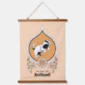 HARRY POTTER™ | FFLEPUFF™ Crest van Fijne schets Hangend Wandkleed (Voorkant)