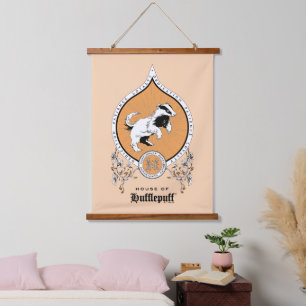 HARRY POTTER™   FFLEPUFF™ Crest van Fijne schets Hangend Wandkleed