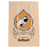 HARRY POTTER™ | FFLEPUFF™ Crest van Fijne schets Medium Cadeauzakje (Achterkant)