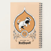 HARRY POTTER™ | FFLEPUFF™ Crest van Fijne schets Planner (Achterkant)