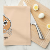 HARRY POTTER™ | FFLEPUFF™ Crest van Fijne schets Theedoek (Quarter Fold)