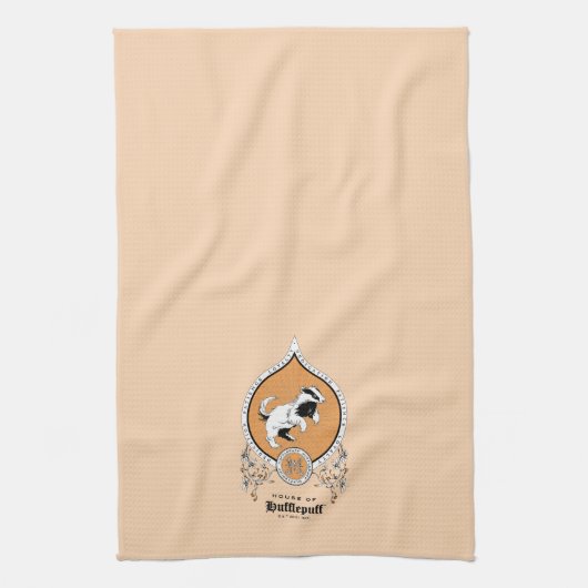 HARRY POTTER™ | FFLEPUFF™ Crest van Fijne schets Theedoek (Verticaal)