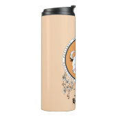 HARRY POTTER™ | FFLEPUFF™ Crest van Fijne schets Thermosbeker (Gedraaid links)