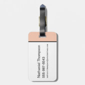 HARRY POTTER™ | Fijne schets GRYFFINDOR™ Crest Bagagelabel (Achterkant verticaal)