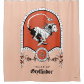 HARRY POTTER™ | Fijne schets GRYFFINDOR™ Crest Douchegordijn (Voorkant)