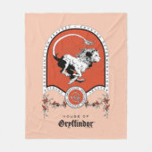 HARRY POTTER™ | Fijne schets GRYFFINDOR™ Crest Fleece Deken (Voorkant)