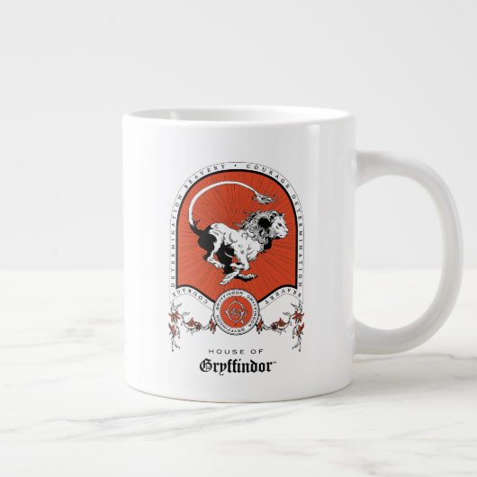 HARRY POTTER™ | Fijne schets GRYFFINDOR™ Crest Grote Koffiekop (Rechts)