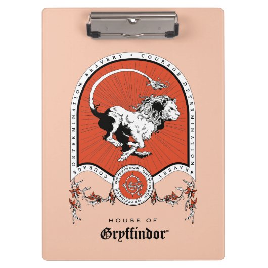 HARRY POTTER™ | Fijne schets GRYFFINDOR™ Crest Klembord (Voorkant)