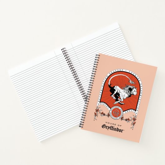 HARRY POTTER™ | Fijne schets GRYFFINDOR™ Crest Notitieboek (Binnen)