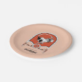 HARRY POTTER™ | Fijne schets GRYFFINDOR™ Crest Papieren Bordje (Gekanteld)