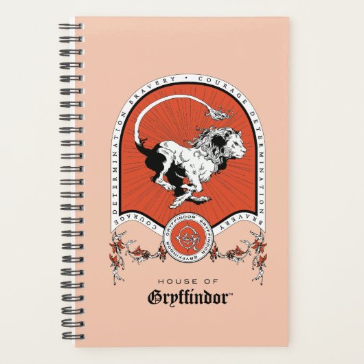 HARRY POTTER™ | Fijne schets GRYFFINDOR™ Crest Planner (Voorkant)