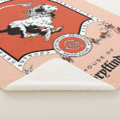 HARRY POTTER™ | Fijne schets GRYFFINDOR™ Crest Sherpa Deken (3/4)