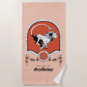 HARRY POTTER™ | Fijne schets GRYFFINDOR™ Crest Strandlaken (Voorkant)