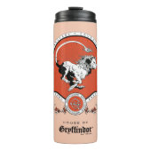 HARRY POTTER™ | Fijne schets GRYFFINDOR™ Crest Thermosbeker (Voorkant)