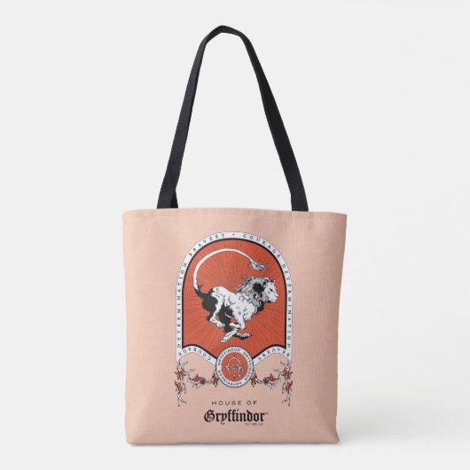 HARRY POTTER™ | Fijne schets GRYFFINDOR™ Crest Tote Bag (Achterkant)