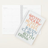 HARRY POTTER™ | Fijne schets HOGWARTS™-huizen Planner (Display)