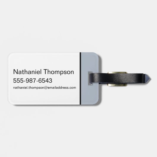 HARRY POTTER™ | Fijne schets RAVENCLAW™ Crest Bagagelabel (Achterkant horizontaal)