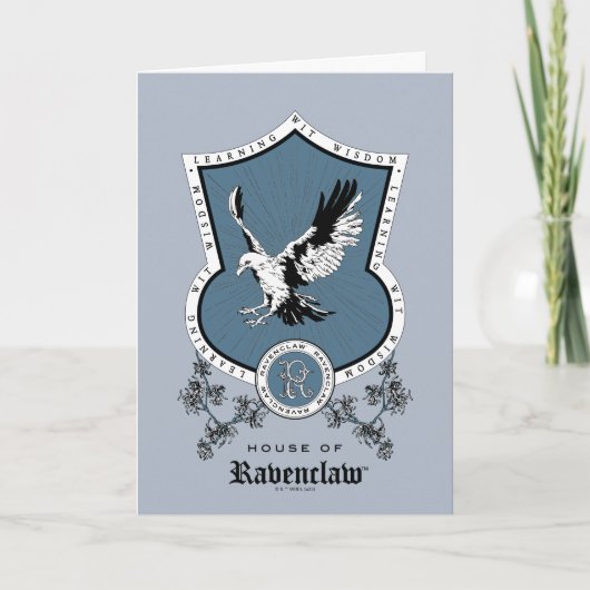 HARRY POTTER™ | Fijne schets RAVENCLAW™ Crest Kaart (Voorkant)