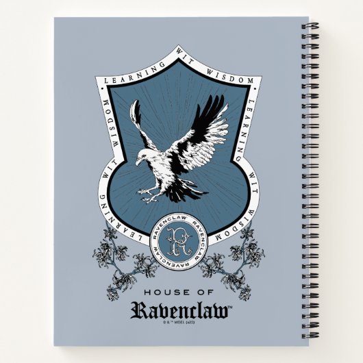 HARRY POTTER™ | Fijne schets RAVENCLAW™ Crest Notitieboek (Achterkant)
