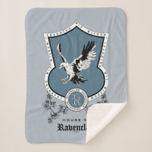 HARRY POTTER™ Fijne schets RAVENCLAW™ Crest Sherpa Deken