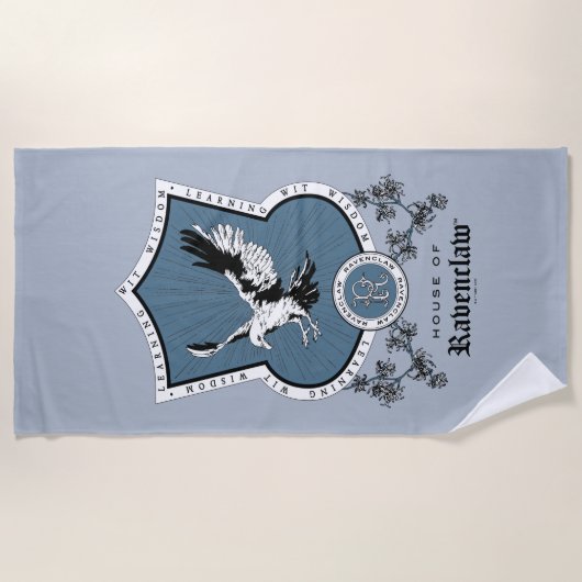 HARRY POTTER™ | Fijne schets RAVENCLAW™ Crest Strandlaken (Voorkant)