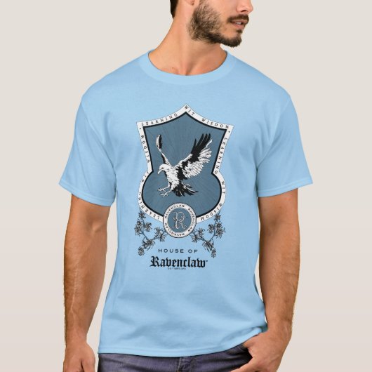HARRY POTTER™ | Fijne schets RAVENCLAW™ Crest T-shirt (Voorkant)