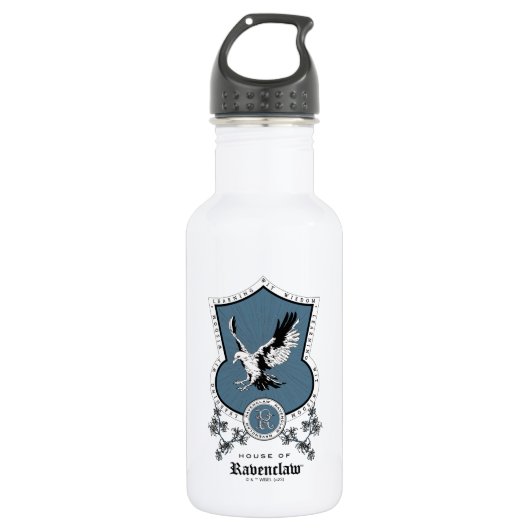 HARRY POTTER™ | Fijne schets RAVENCLAW™ Crest Waterfles (Voorkant)