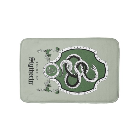 HARRY POTTER™ | Fijne schets SLYTHERIN™ Crest Badmat (Voorkant)