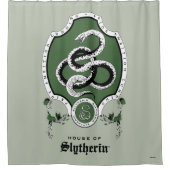 HARRY POTTER™ | Fijne schets SLYTHERIN™ Crest Douchegordijn (Voorkant)