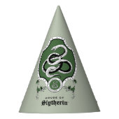 HARRY POTTER™ | Fijne schets SLYTHERIN™ Crest Feesthoedjes (Voorkant)