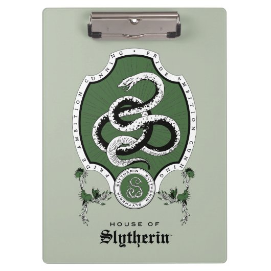 HARRY POTTER™ | Fijne schets SLYTHERIN™ Crest Klembord (Voorkant)