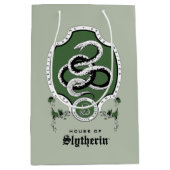 HARRY POTTER™ | Fijne schets SLYTHERIN™ Crest Medium Cadeauzakje (Voorkant)