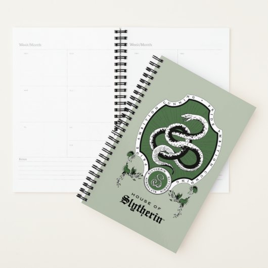 HARRY POTTER™ | Fijne schets SLYTHERIN™ Crest Planner (Display)