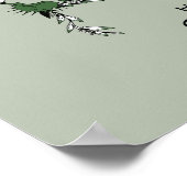 HARRY POTTER™ | Fijne schets SLYTHERIN™ Crest Poster (Hoek)