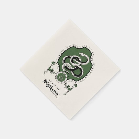 HARRY POTTER™ | Fijne schets SLYTHERIN™ Crest Servet (Hoek)